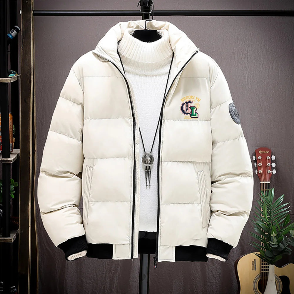 Men Warm Winter Bomber Coat