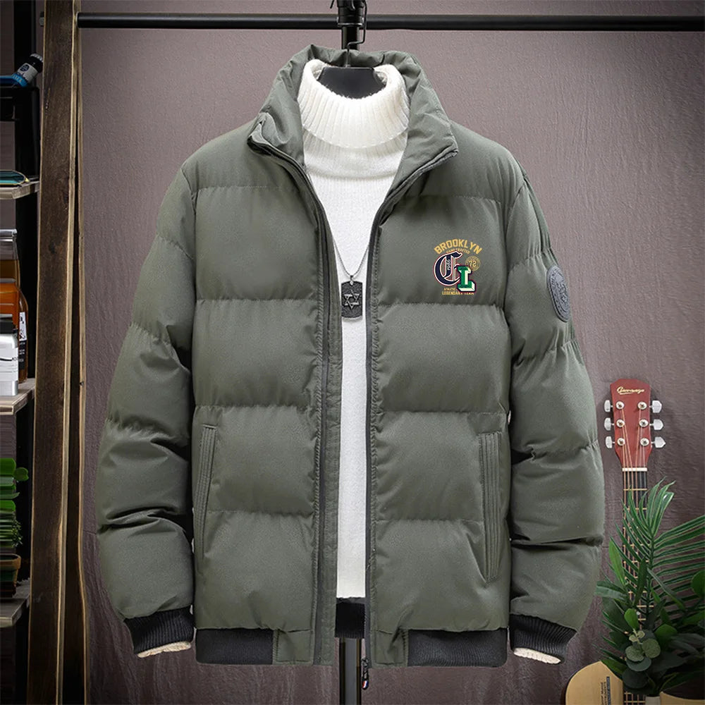 Men Warm Winter Bomber Coat