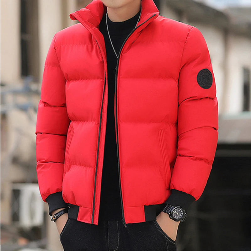 Men Warm Winter Bomber Coat