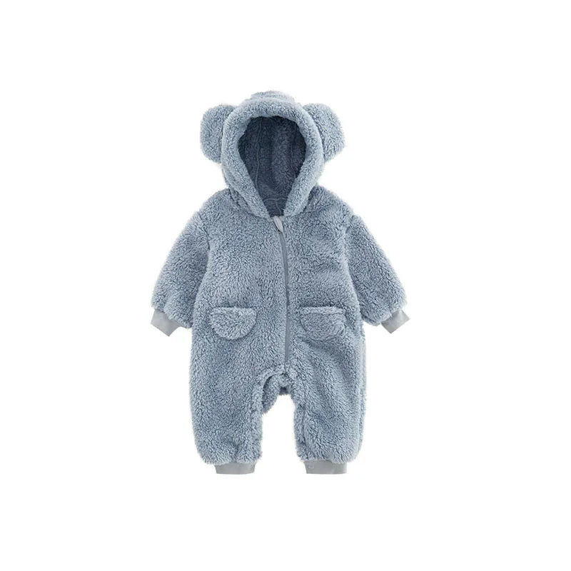2025 Cozy Warm Fleece Jumpsuit Animal Rompers