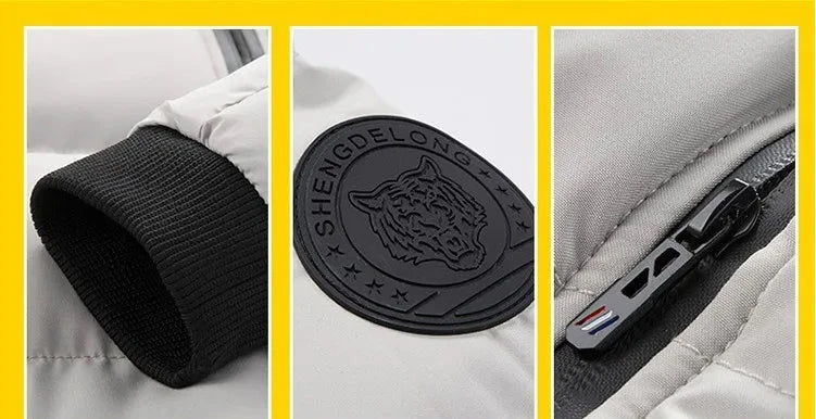 Men Warm Winter Bomber Coat